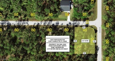Port Charlotte Waterway Lakes Area Lot For Sale in Port Charlotte Florida