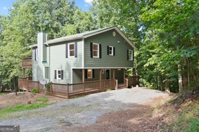 Lake Home For Sale in Ellijay, Georgia
