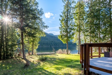 Over 100 feet of Bull Lake water frontage! This is a rare - Lake Home For Sale in Troy, Montana