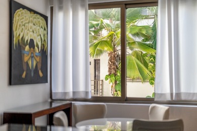 This spacious one-bedroom condominium is perfectly located in