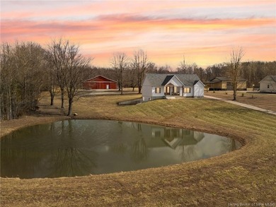 (private lake, pond, creek) Home For Sale in Austin Indiana