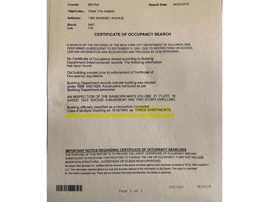 THREE APARTMENTS - Building officially classified as a - photo 1