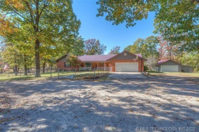 Ranch style home on 10 acres perfectly located. - Lake Home Under Contract in Checotah, Oklahoma