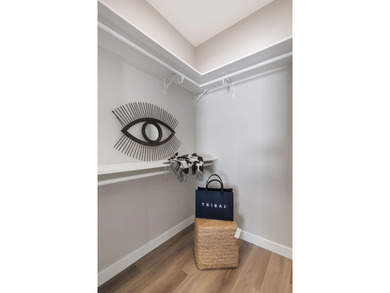 This zero-entry townhome features high-end finishes, including