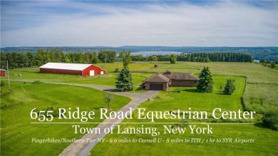 Rare opportunity for land, horses and homes!! 23 acres of land - Lake Home Sale Pending in Lansing, New York