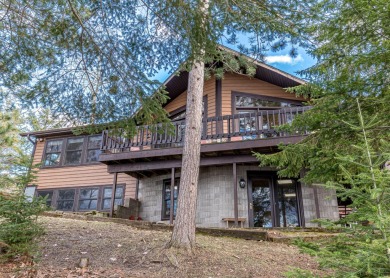 Big water views on a 1900 acre chain of lakes! This 3 bdrm, 2 ba - Lake Home For Sale in Fifield, Wisconsin