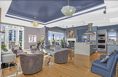 Rarely available approx. 3,500 sq ft on one-floor penthouse in