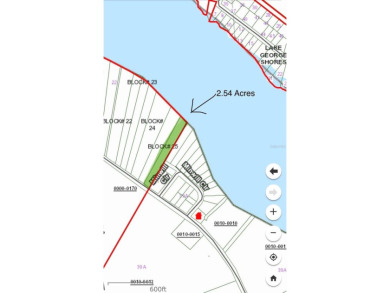 Lake Acreage For Sale in Georgetown, Florida