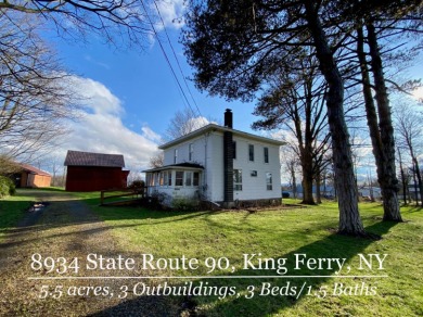 Cayuga Lake Home For Sale in King Ferry New York