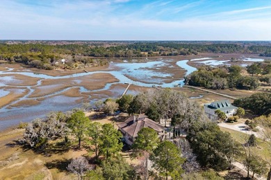 Custom-built waterfront estate on 5.25 private acres with