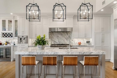 Custom-built waterfront estate on 5.25 private acres with