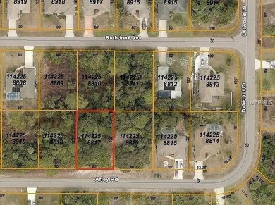 Northport Waterway Lakes and Canals Lot For Sale in North Port Florida