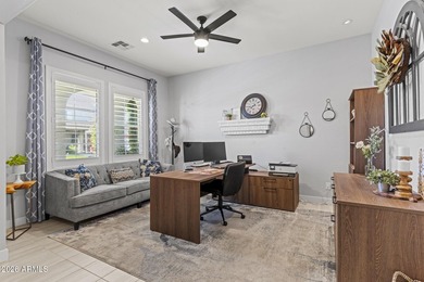 Primary suite on the lower level. Office. 90 degree slider to - photo 20