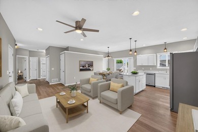 Built in 2021, this quality stick built home offers the ease of - photo 4
