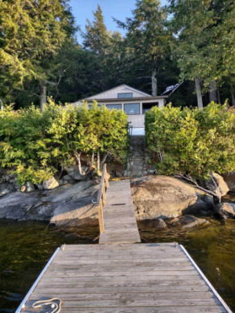Lake Home Off Market in Harfords Point Twp, Maine