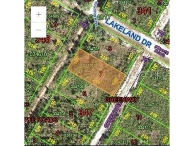 Lake Weohyakapka Lot For Sale in Indian Lake Estates Florida