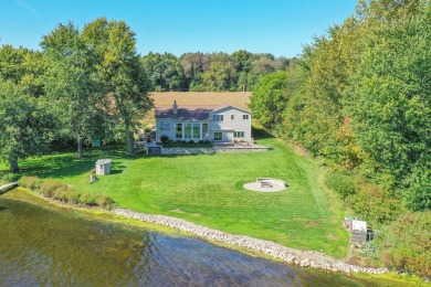 Elegant 4 BD 3 BA 3,421-sq-ft all-sports Portage Lake home on - Lake Home For Sale in Three Rivers, Michigan