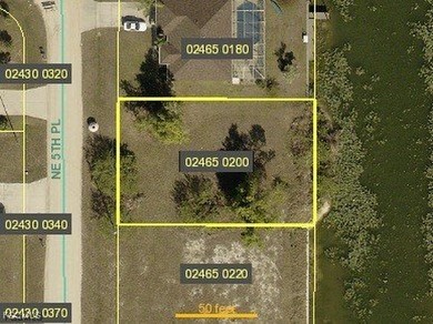 Cape Coral Area Lot Sale Pending in Cape Coral Florida