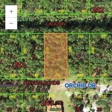 Lake Weohyakapka Lot For Sale in Indian Lake Estates Florida