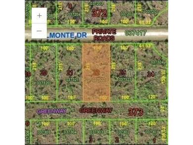 Lake Weohyakapka Lot For Sale in Indian Lake Estates Florida