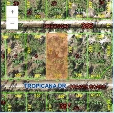 Lake Weohyakapka Lot For Sale in Indian Lake Estates Florida