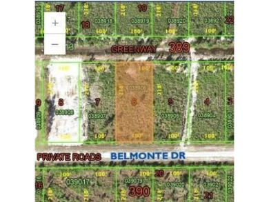 Lake Weohyakapka Lot For Sale in Indian Lake Estates Florida