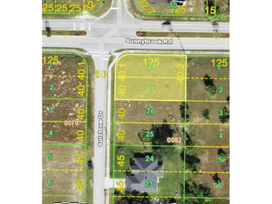 Peace River Lot For Sale in Punta Gorda Florida