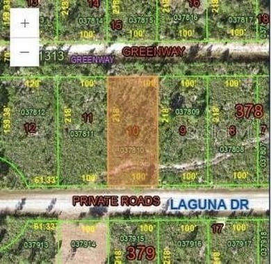 Lake Weohyakapka Lot For Sale in Indian Lake Estates Florida