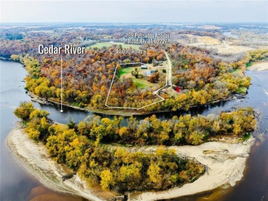 Cedar River - Linn County Home For Sale in Ely Iowa