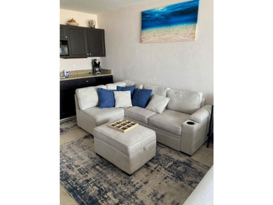 Carpet and wood floors; king bed and large sofa. Updated unit - photo 4