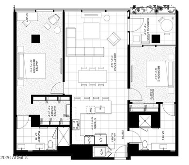 Experience Desert Living in this stunning 2bd, 2bth high-rise - photo 38