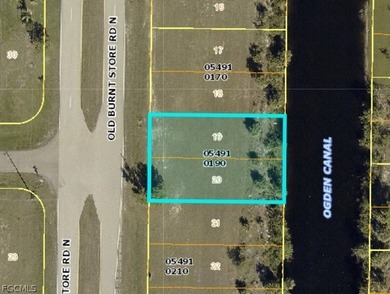 Cape Coral Area Lot For Sale in Cape Coral Florida