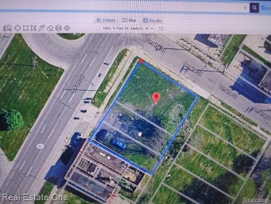 Detroit River Lot For Sale in Detroit Michigan