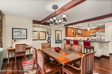 Ski directly onto Snowmass Mountain from this elegant residence