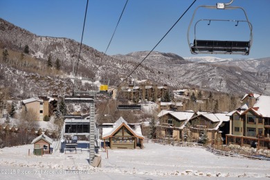Ski directly onto Snowmass Mountain from this elegant residence