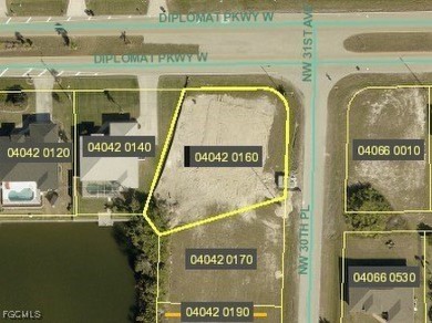 Lake Lot For Sale in Cape Coral, Florida