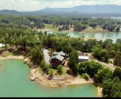 Luxury Log Home on Douglas Lake with 2.79 Acres in a beautiful - Lake Home For Sale in Dandridge, Tennessee