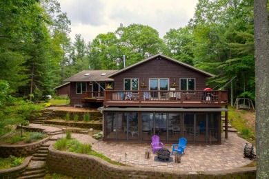 If that is not enough you also get to enjoy over 562 AC of - Lake Home For Sale in Hazelhurst, Wisconsin