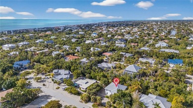 This elevated canal home on the east end of Sanibel Island