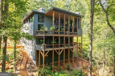 (private lake, pond, coastal) Home Sale Pending in Ellijay Georgia