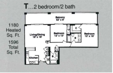 This beautifully positioned two-bedroom, two-bath oceanview - photo 20