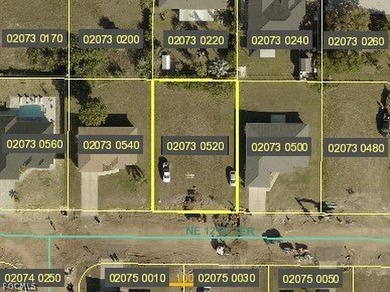 Cape Coral Area Lot For Sale in Cape Coral Florida