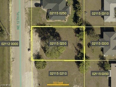 Cape Coral Area Lot For Sale in Cape Coral Florida