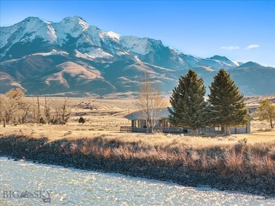 Yellowstone River Home For Sale in Emigrant Montana