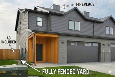 (private lake, pond, creek) Townhome/Townhouse For Sale in Belgrade Montana