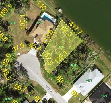 (private lake, pond, creek) Lot For Sale in Rotonda West Florida
