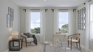 The Addison plan is an interior two-story townhome with the - photo 8