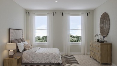 The Addison plan is an interior two-story townhome with the - photo 9