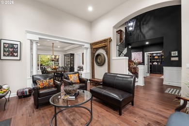 Set on a private half-acre at the end of a quiet street, this