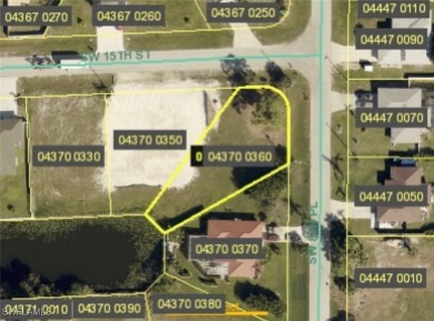 Lake Lot For Sale in Cape Coral, Florida